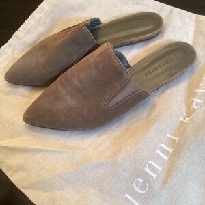 Jenny Kayne Laurel suede slide mules
